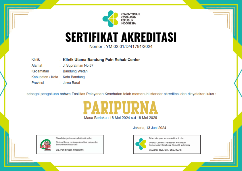 Sertifikat Akreditasi Klinik BPRC_001